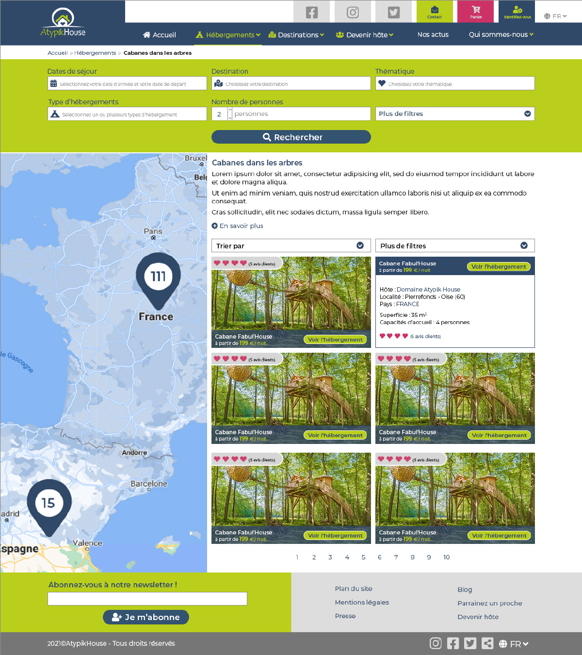Site web-catégorie