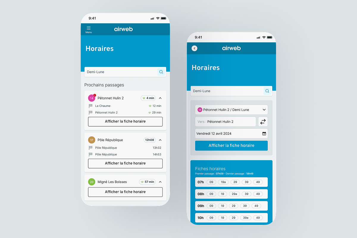 SCOOP - Horaires